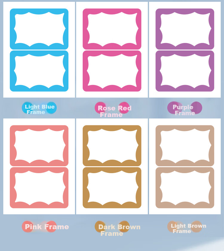 GOTOVAN Large Name Stickers Kindergarten Handwritten Self-Adhesive Children's Name Labels Water Cup Book Signature Stickers Household Storage Marker Adhesive Label Name Tags 5