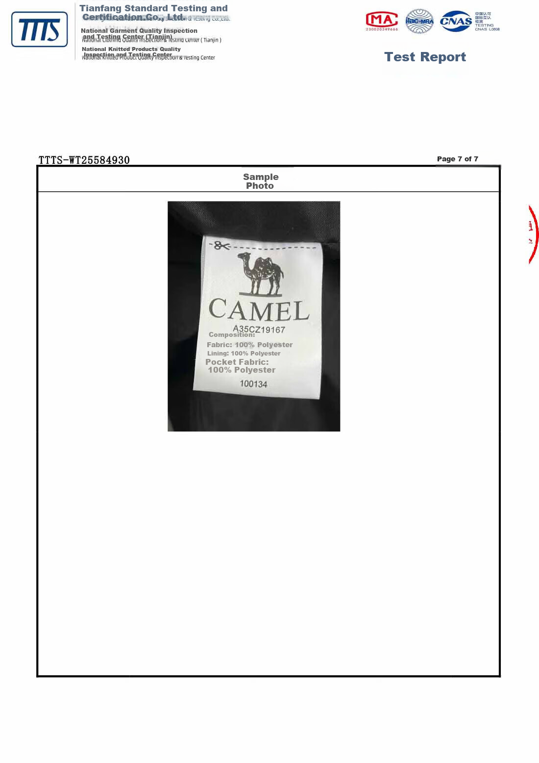 CAMEL [Three-Proof] Outdoor Single-Layer Waterproof Jacket Unisex New Lightweight Mountaineering Coat 33