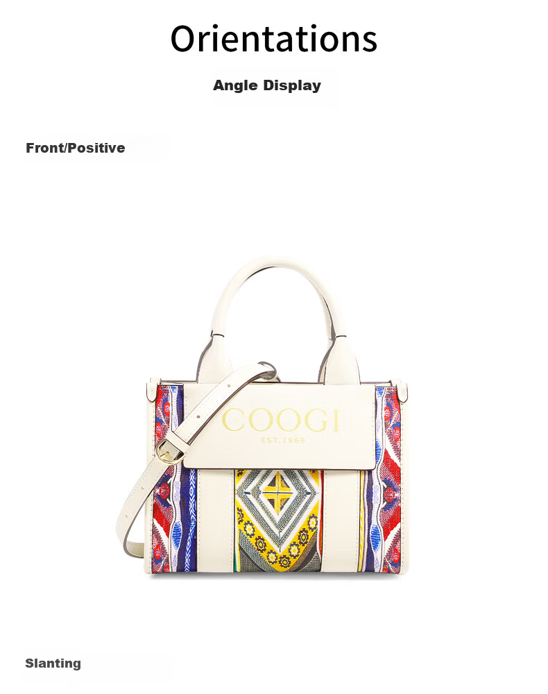 COOGI Women's Handbag, Light Luxury Shoulder Bag, Tote Bag, Teacher's Day Birthday Gift for Girlfriend Or Wife 7