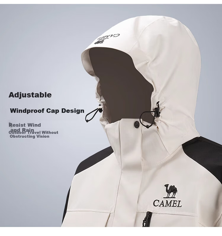 CAMEL [Rongyan] Outdoor Waterproof Down Liner Three-Proof Easy-Clean Cold-Resistant Warm Mountaineering Jacket M 17