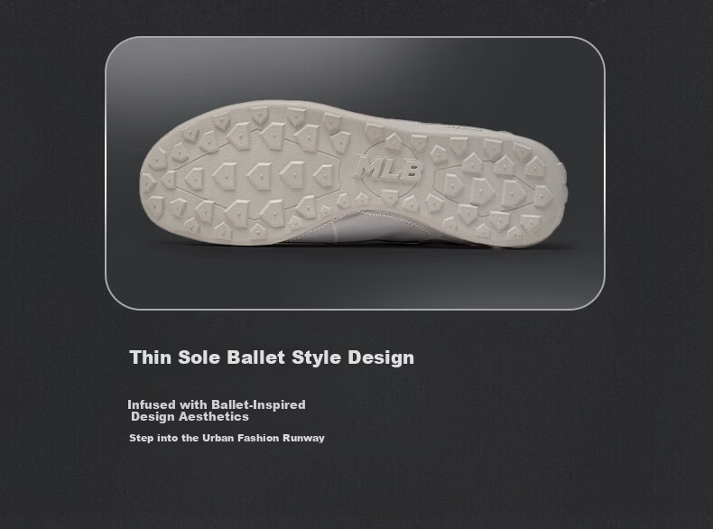 MLB KARINA Satin Ballet Flats Thin Sole 26 Spring 3ASXCE26N-50PKS-240 7