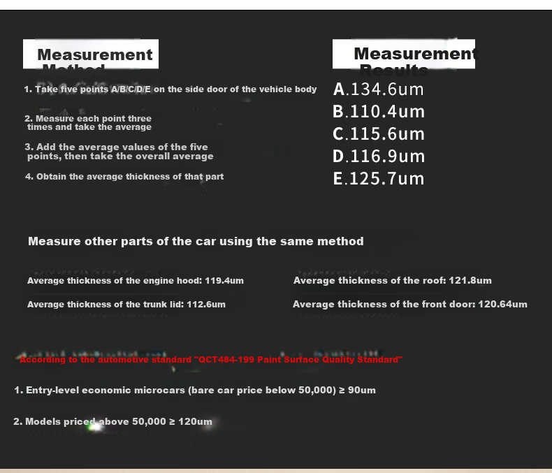 CEM AR932 Coating Thickness Gauge Paint Thickness Gauge Galvanized Layer Paint Surface Tester Automotive Paint Film Meter 9