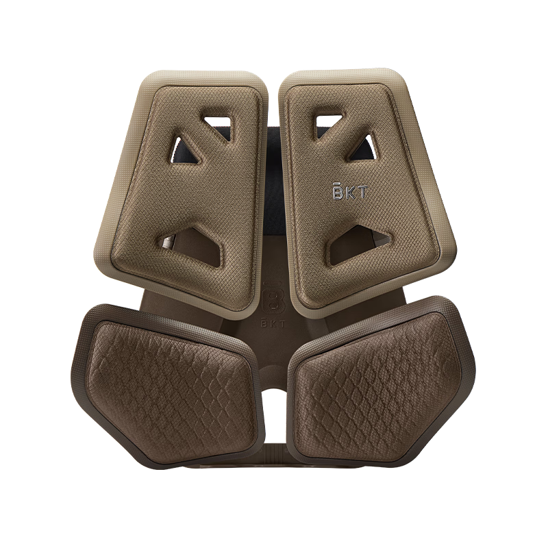 BKT Car Lumbar Support Cushion Driving Waist Protector Long Sitting Waist Support Pad Office Backrest Seat Holiday Gift
