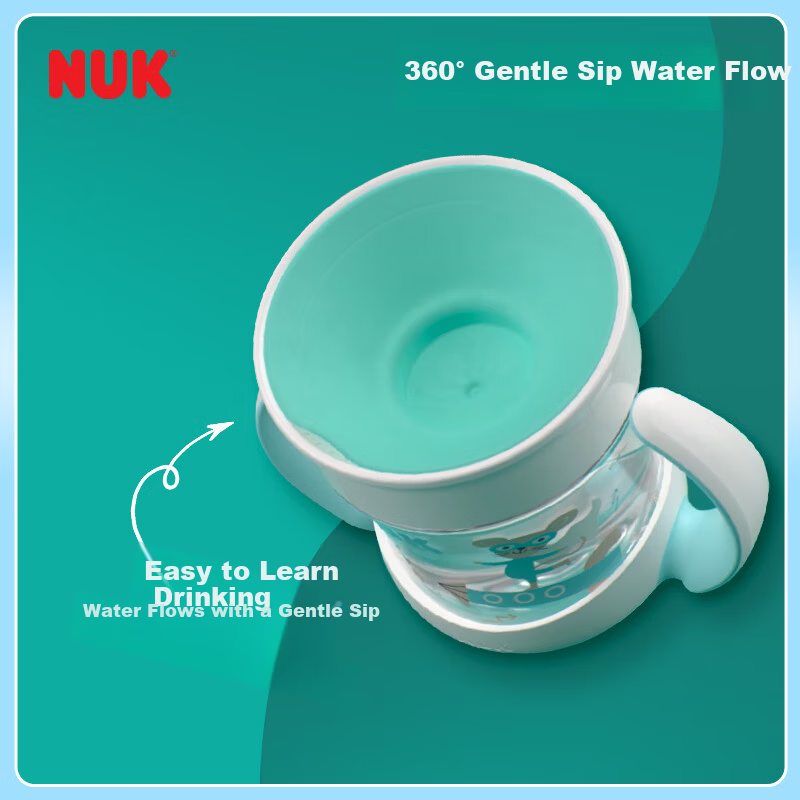NUK German Original Magic Sippy Cup Baby Toddler Children's Drinking Cup 160ml with Handle Training Cup