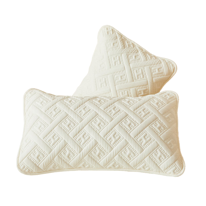 MUJI A-Class 100% Cotton Soybean Cotton-Padded Pillowcase Anti-Oil and Dirt Single 48x74cm Pair