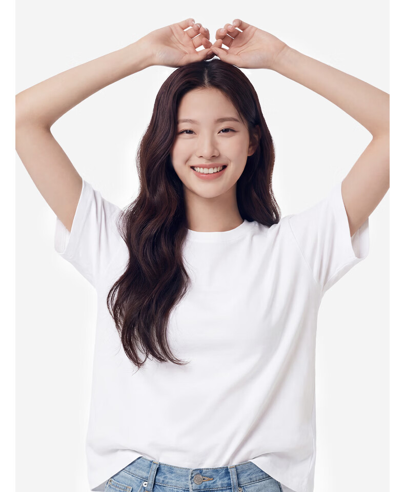 Urban Beauty Pure Cotton Short Sleeve Women's T-Shirt 2026 New Summer Luxury Casual Loose Korean Style Shoulder Tee 7
