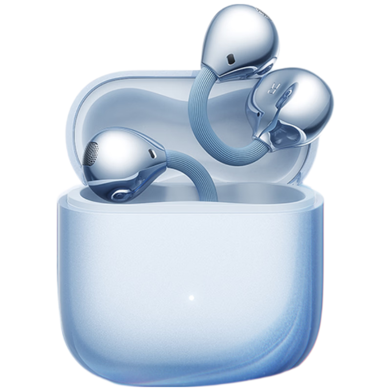 SE SOBAST 2026 New Open-Ear Clip-On Bluetooth Earphones Long Battery Life Non-In-Ear Running Music Call for Apple Huawei Xiaomi M169 Blue 520 Gift