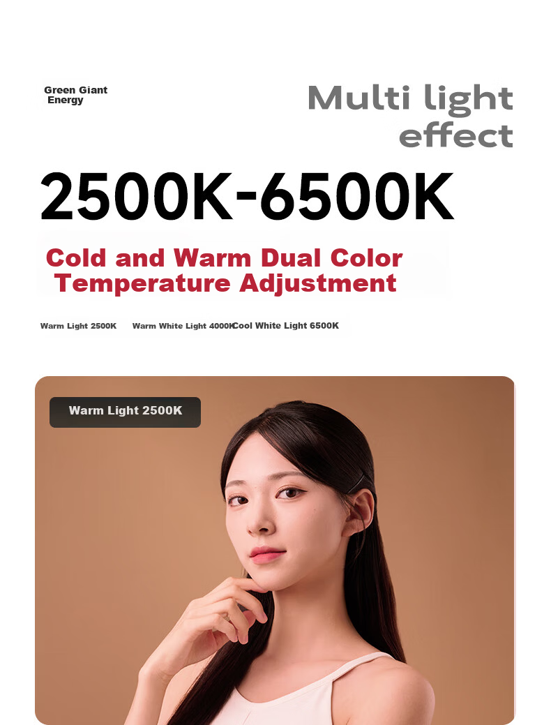 Llano Portable LED Pocket Bi-Color Fill Light Live Streaming Photography Light for Mirrorless Cameras and Smartphones Indoor Portrait Constant Light Built-in 2000mAh Battery Long-lasting 8