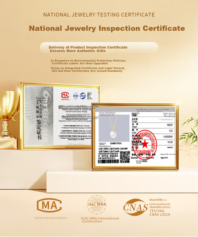 Chinese Jewelry Fu Character Peace Buckle Silver Necklace for Women Chalcedony High-End Pendant Mother's Day Birthday Gift for Girlfriend and Mom 7