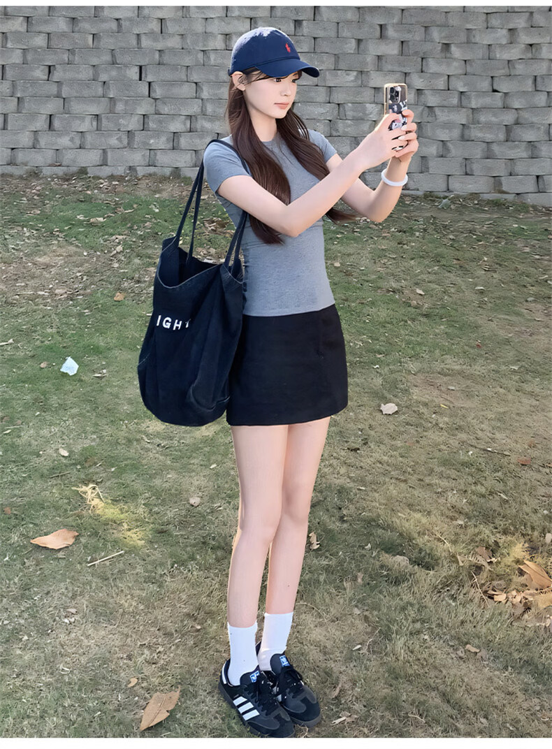 Langsha Women's Suit Pencil Skirt 2025 Autumn New High-Waist Slim Fit Office A-Line Mini Skirt 10