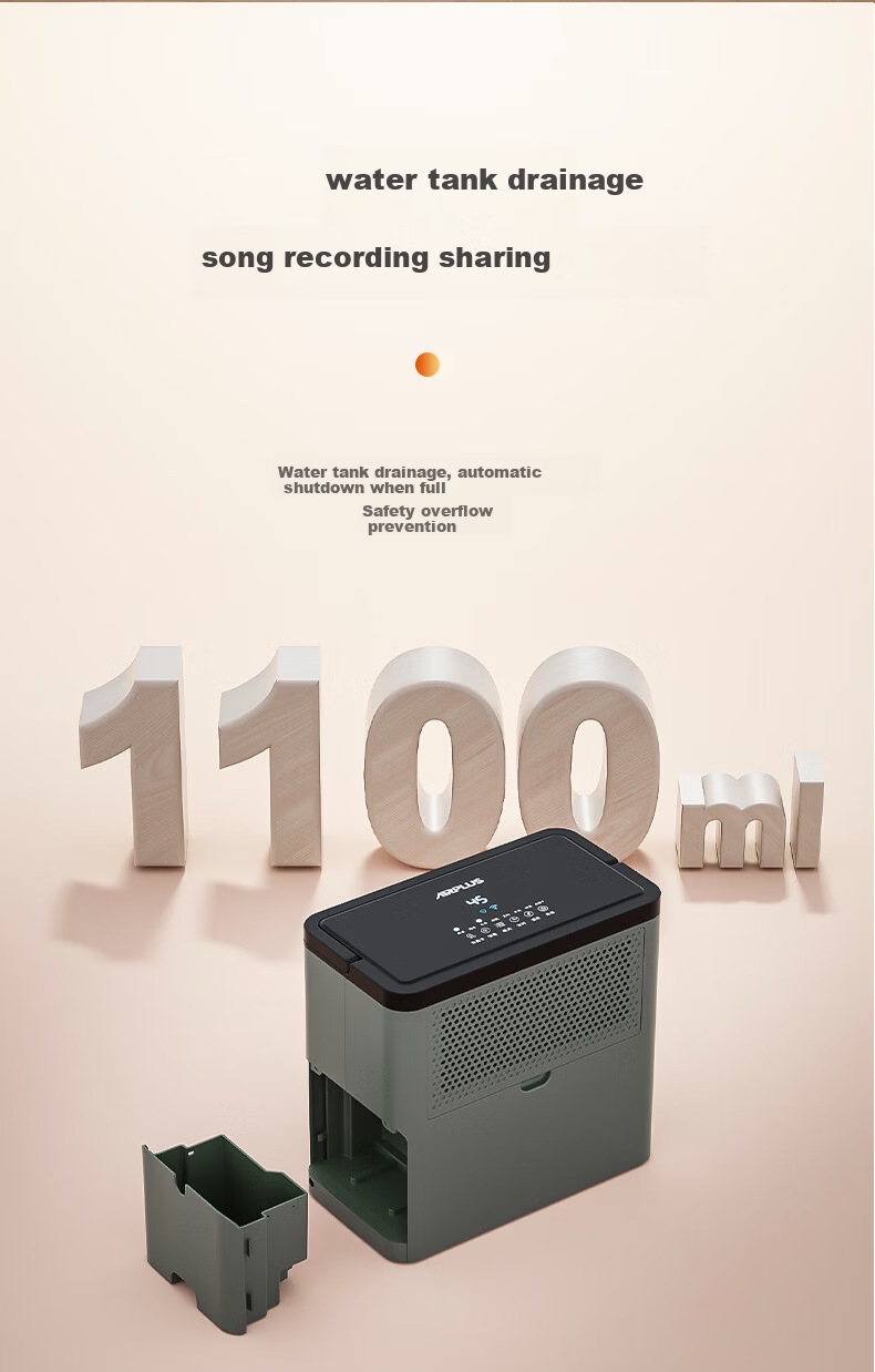 AIRPLUS Dehumidifier, Bedroom And Basement Home Dehumidifier, Large Area Dehumidification Basement 35L/day, High-Efficiency Compressor AP35-2008EW 20