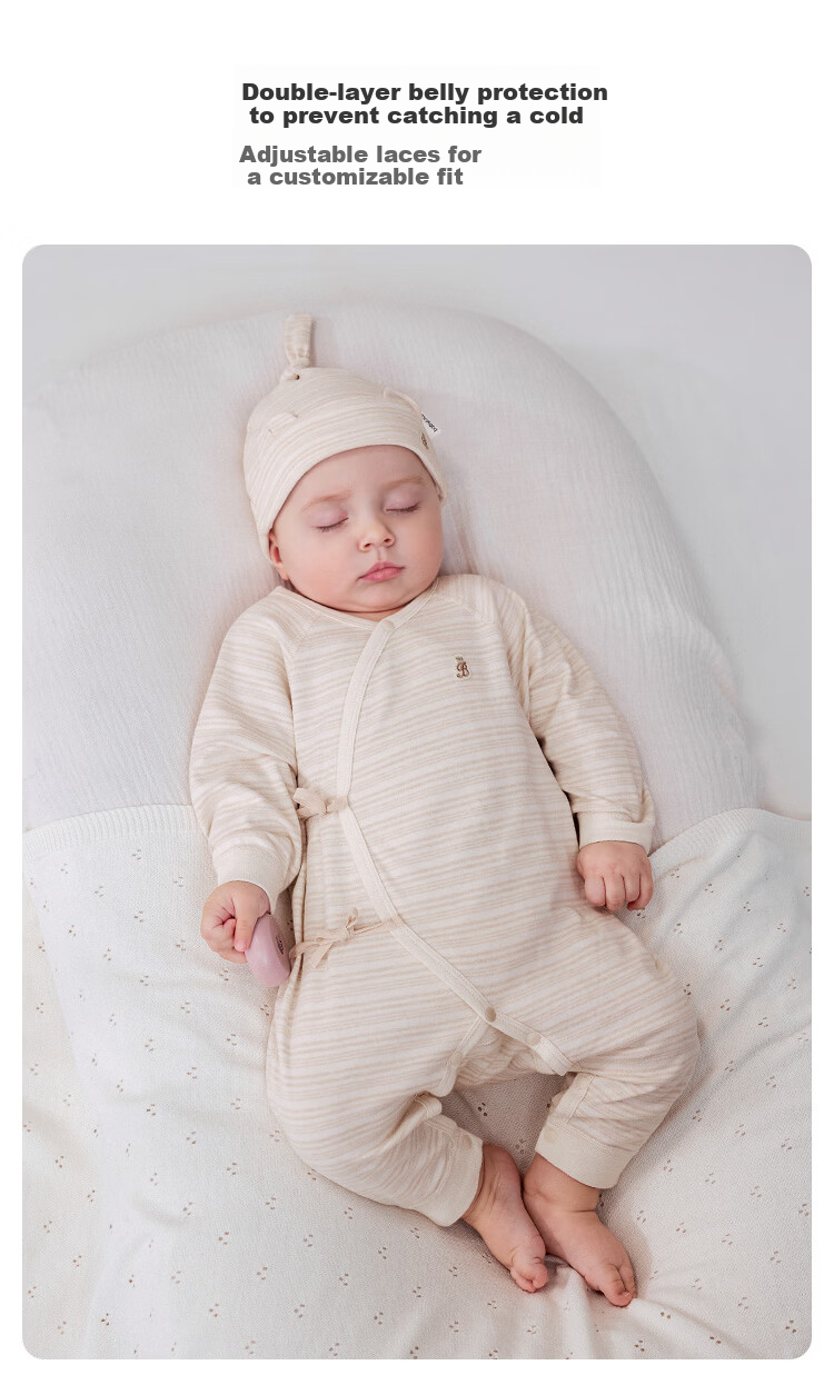 Babylove Organic Natural Hypoallergenic Newborn Baby Romper Spring Autumn Infant Bodysuit 2