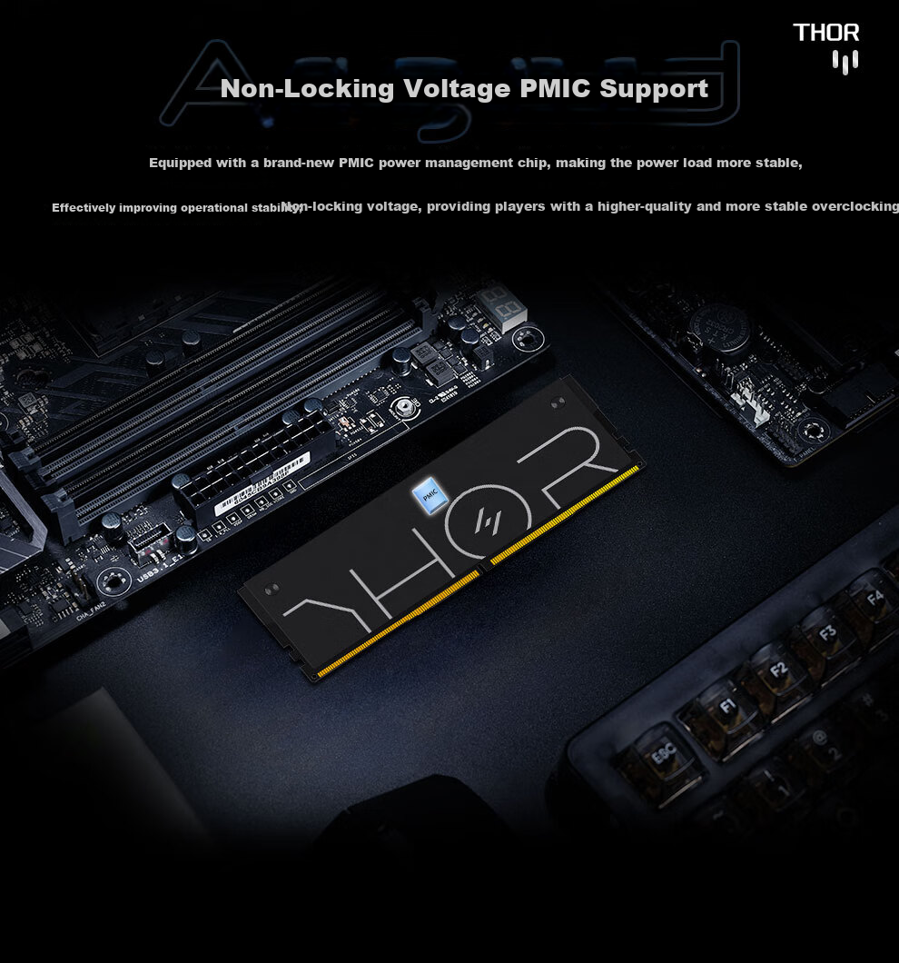 Asgard 16GB (8GBx2) DDR5 6000 Desktop Memory Hela Heatsink Hynix A-die CL28 Midnight Black AI PC Upgrade 7
