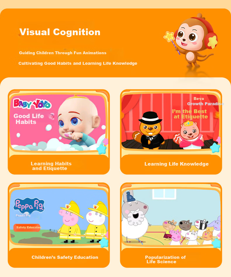 Ruizu Wangwang Dog Reading Pen [3-7 Years Low Threshold Interactive English Enlightenment] Early Education Sound Book Children's Day Gift 9