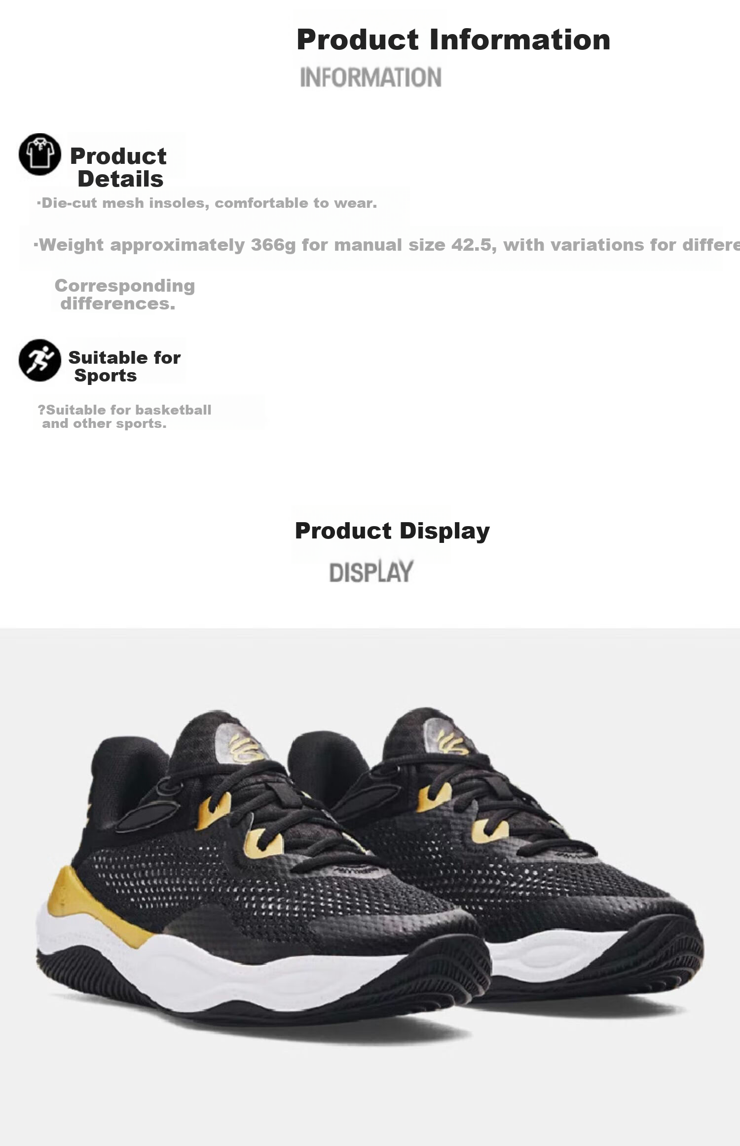 Under Armour UA Official Authentic New Curry Splash 24 AP Men's Basketball Shoes 3027262 4