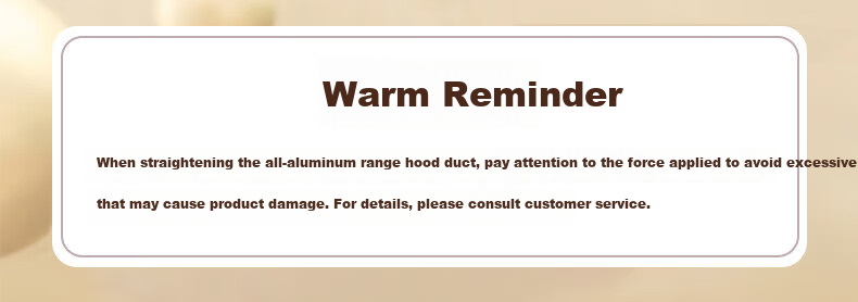 Beishi Range Hood Exhaust Pipe Pure Aluminum Foil Duct Durable Flexible Bendable Diameter 170MM Length 2M 1