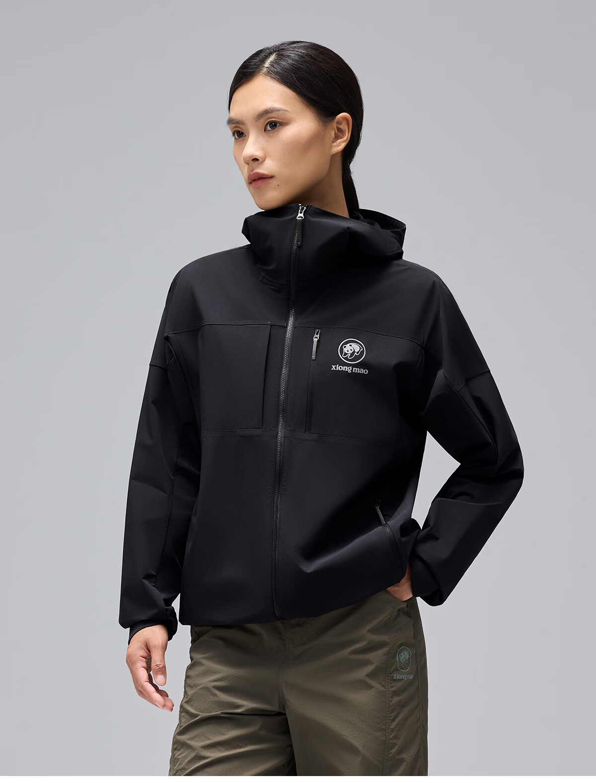 Xiongmao Liu Yifei Same Style [Dunke LT] Outdoor Soft Cordura Shell Jacket, Spring And Summer Windproof Wear-Resistant Coat for Men And Wome 31
