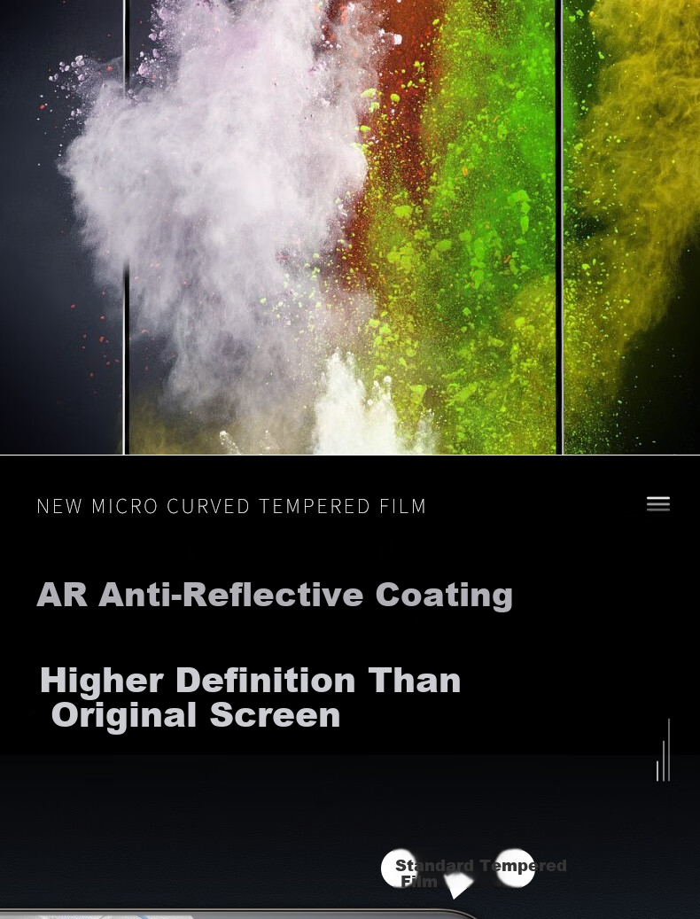 Lanxingxiansheng [Class T*AR Enhanced Transparency] Screen Protector for Honor Magic8, AR Enhanced Anti-Glare Anti-Reflective Anti-Drop Protective Film for Magic8 Smartphone 10