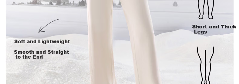 SIINSIIN Yang Mi Style 6.0Pro Straight-Leg Pants 2026 New Women's Fleece-Lined Slim Fit Sports Casual Pants for Spring and Autumn 13