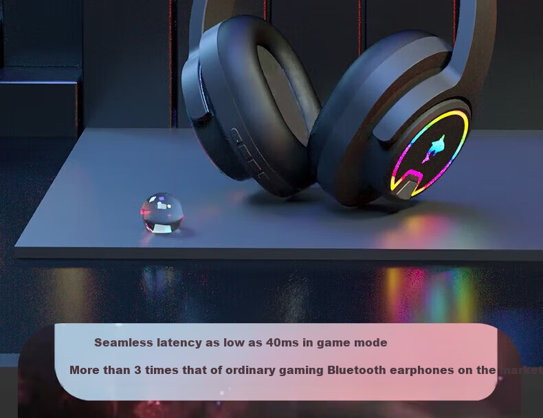 ONIKUMA Wireless Bluetooth Headphones Over-Ear Stereo Sound Cool Gaming Headset Noise Cancelling Long Battery Life Music Sports Phone Tablet Universal Comfortable Wearable Microphone Birthday Gift 18