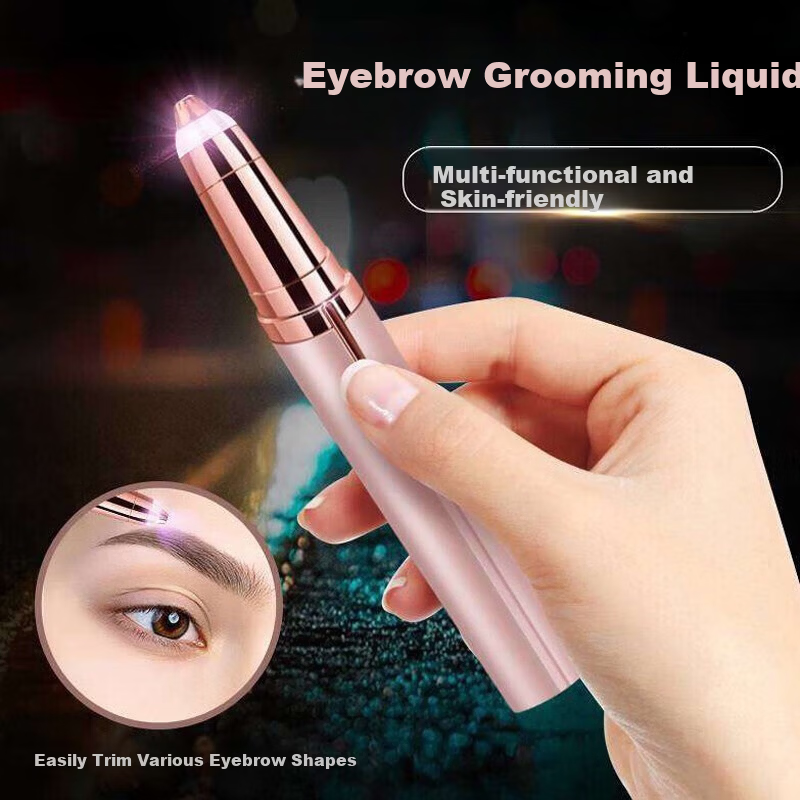 Sidomi Electric Eyebrow Trimmer 1pc Advanced Portable Eyebrow Groomer Safe Anti-Scratch Women’s Eyebrow Shaping Tool