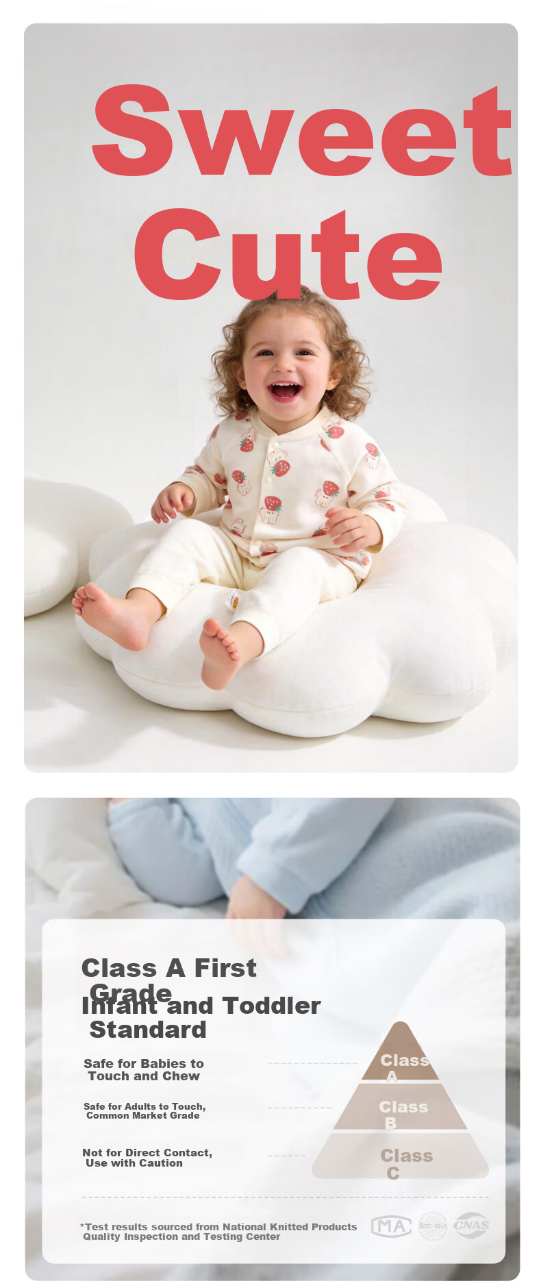 Babyprints Baby Homewear Set Unisex Infant Top and Pants 2-Piece Soft Cotton Underwear Four Seasons Rabbit 80 1