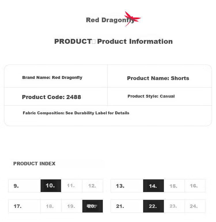 RED DRAGONFLY Men's Summer Cotton Casual Fashion Lightweight Comfortable Breathable Cool-Fit Black Shorts XL 3