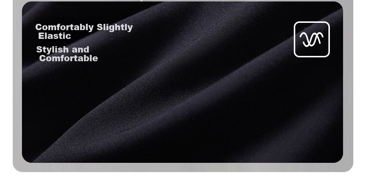 JD Jingzao Men's Casual Business Straight-Leg Quick-Dry Dress Pants Summer Navy Blue 36 8
