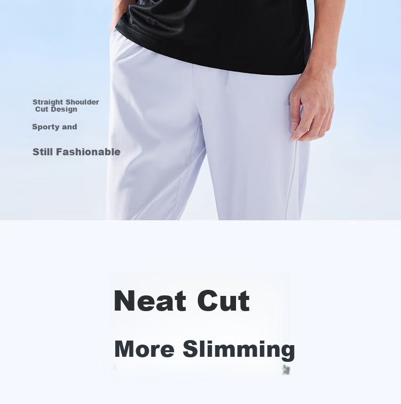 PEAK Polo Shirt for Men, Summer New Style, Sports Fitness Business Top, Breathable Casual T-Shirt, Loose Short Sleeve DF652241 42