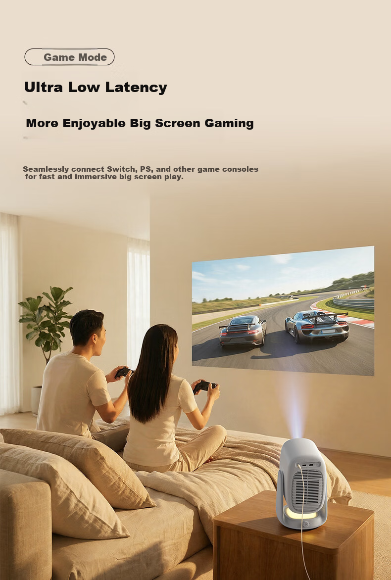 Dayancheng C3 Max Dream Cabin [850CVIA] [TOF Focus], High-Brightness Gimbal Projector, Home Ultra-High Definition Bedroom Portable Projector, High-Definition Smart Home Theater 18