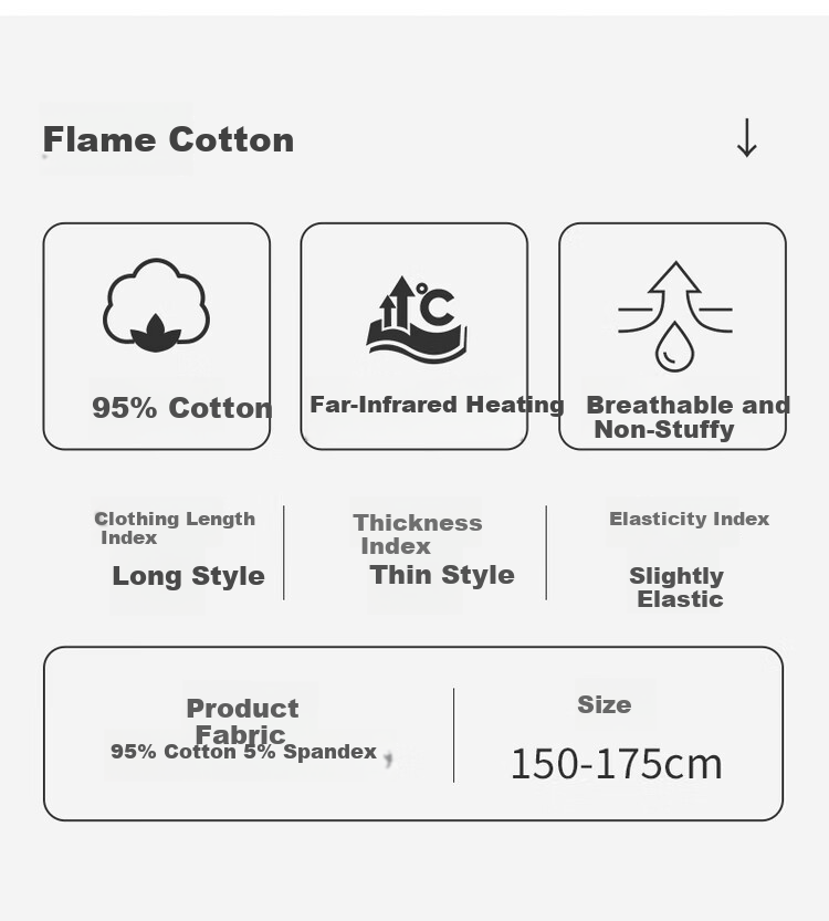 THREEGUN Kids A-Class Fireproof Cotton Crew Neck Boys' Mid-Large Student Underwear Set Taro Blue 165 6