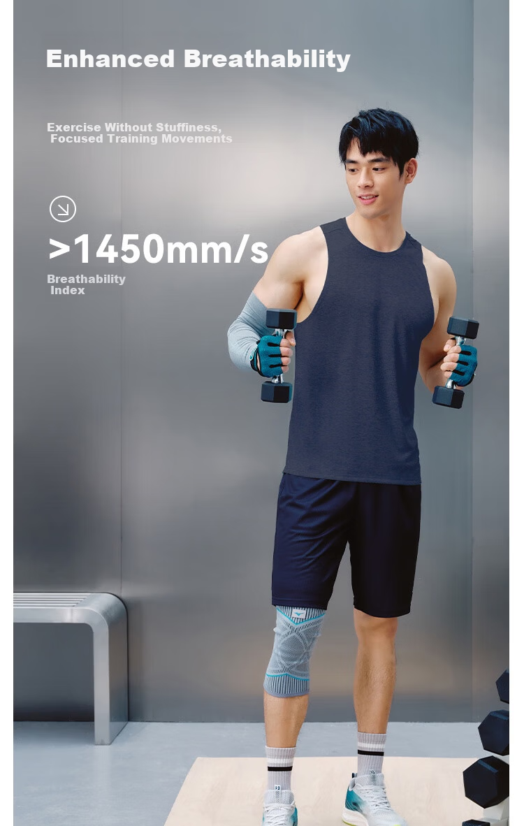 JD Jingzao Elastic Quick-Dry Men's Tank Top Running Fitness Sleeveless Basketball T-Shirt Training Sportswear Sage Gray S 7
