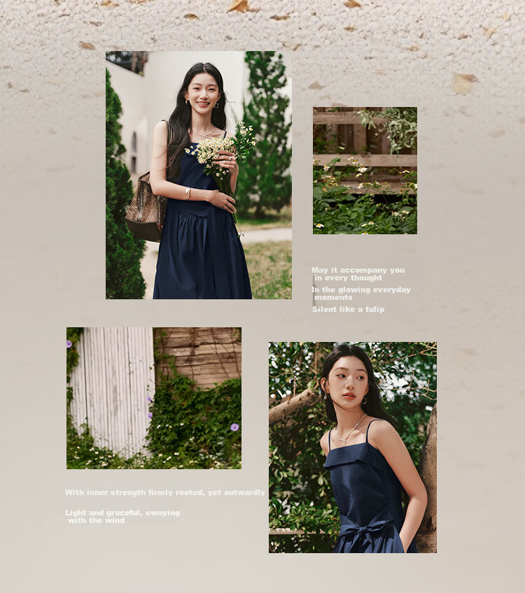 Semir Chen Duling Tulip Hem Strapless Dress Women's Summer 2026 Pure Desire Long Dress 109326114003 3
