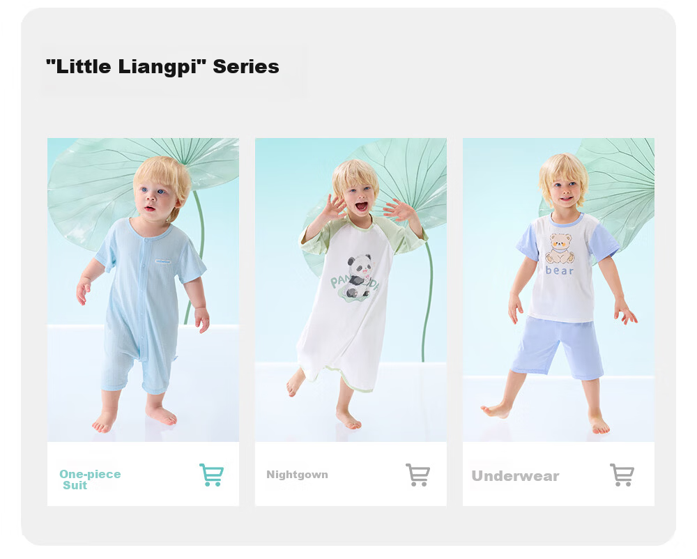 Betis Baby Romper Summer Thin Short Sleeve Modal Breathable Pajamas Infant Summer Onesie Crawling Suit 4
