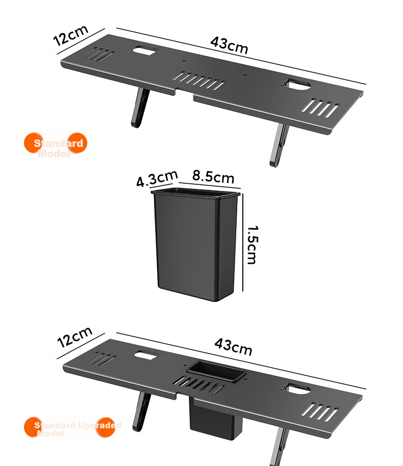 Beishi Set-Top Box Storage Rack TV Set-Top Box Holder Remote Control Organizer Router Stand Monitor Shelf Combo Set 16