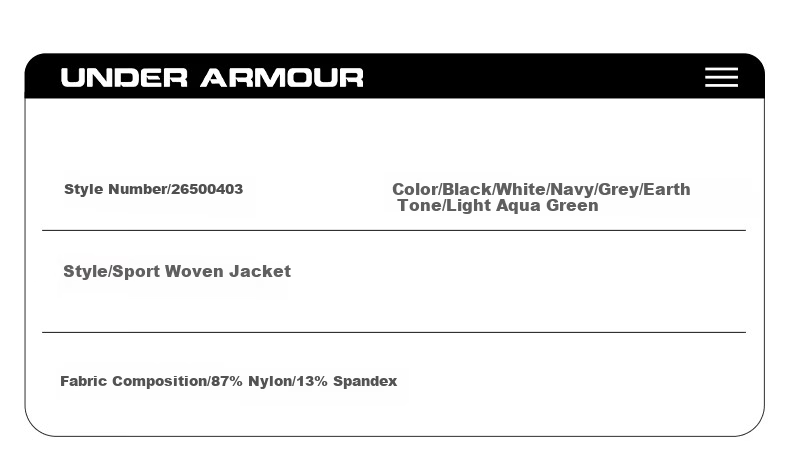 Under Armour Men's Sports Jacket, Summer New Style Sun Protection Clothing, Ice Silk Cool-Feeling Breathable Lightweight Outdoor Running Training Jacket 2