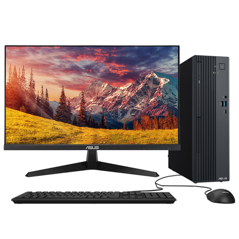 ASUS Dawn 7X Desktop PC (Core i5-210H, 16GB RAM, 512GB SSD, Small Chassis) 23.8-inch Monitor