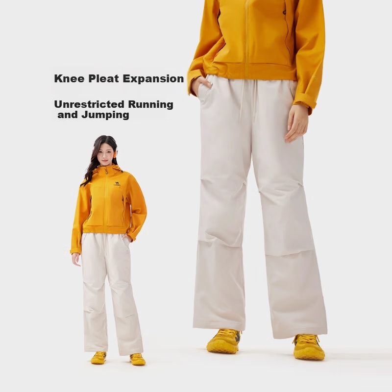 CAMEL Women's Down Pants 2025 Autumn Winter New Outdoor Paratrooper Warm Heat-Retaining Water-Repellent Sports Casual Pants 3217