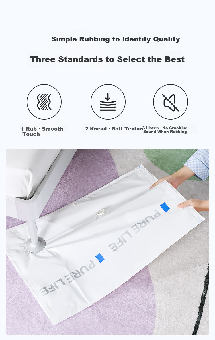 JD Jingzao Vacuum Compression Storage Bags Electric Air Pump Dual-Use Vacuum and Compression 6-Piece Set for Quilts and Down Jackets 16