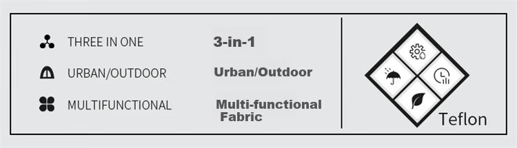 DANCING WOLVES [3-In] Detachable Inner Lining Outdoor Hiking Fleece Inner Lining Men's Windbreaker, 210 Olive Green, Size 170 1