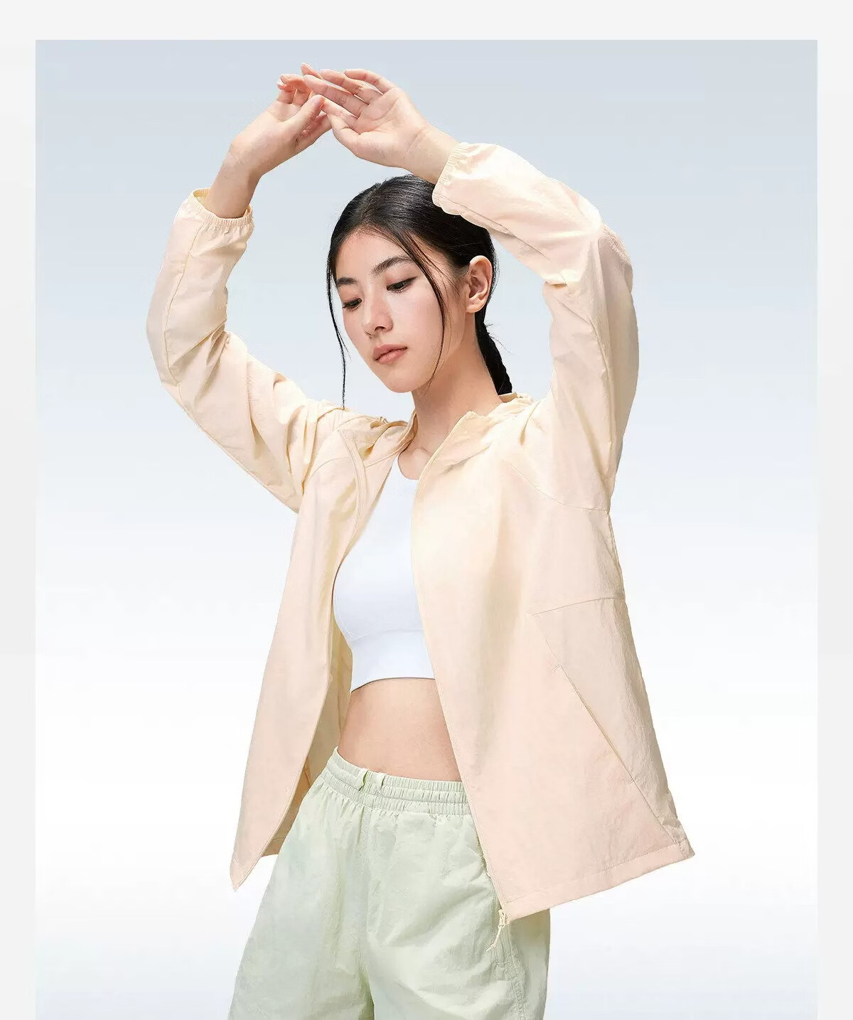 Camel Women's Original Yarn Sun Protection Jacket 2026 Spring Summer New UPF1000 Cooling Water-Repellent Sports Coat 28