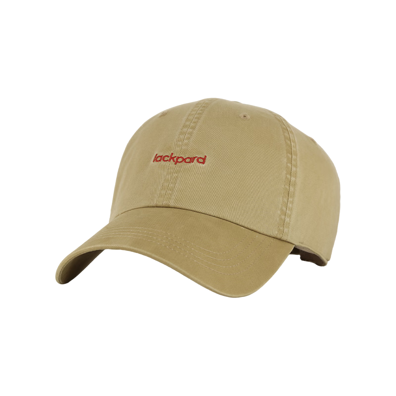 LACKPARD 2026 Spring Summer New Baseball Cap High-Weave Combed Cotton Soft Portable Foldable Versatile Khaki