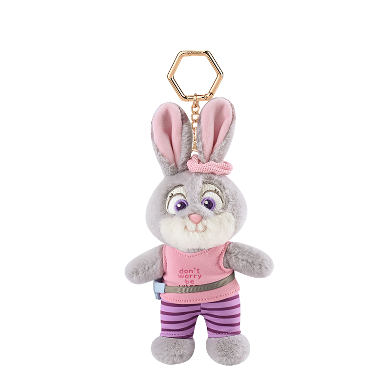 Disney Zootopia Judy Plush Toy Doll Keychain Backpack Pendant Birthday Gift for Girlfriend