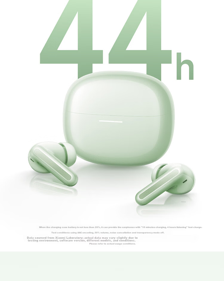 MI REDMI Buds 8 True Wireless Bluetooth Earphones Active Noise Cancelling for Android and Apple Phones - Jade Green 12