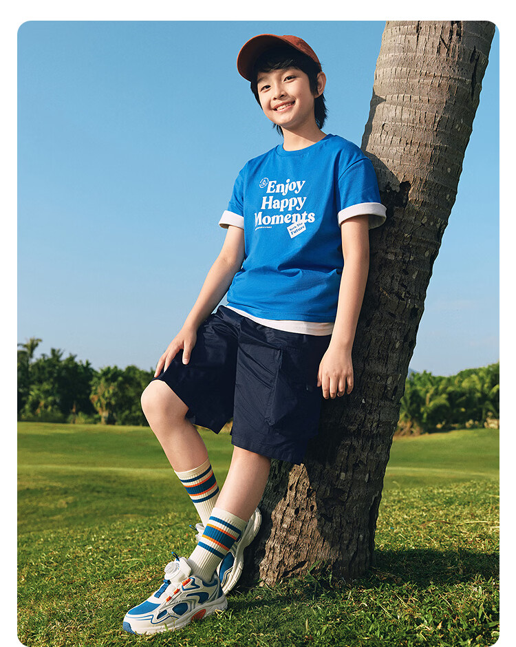 Balabala [balaOne] Kids Short Sleeve T-Shirt 2026 Boys Girls Summer Quick-Dry Skin-Friendly Trendy 208226117209 3