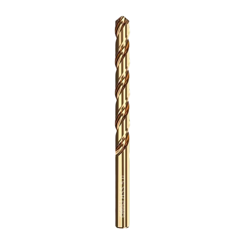 Deli 43 Twist Drill Industrial Grade High Hardness Quick Drilling Stainless Steel Aluminum Alloy [5.0mm] 5 Pieces