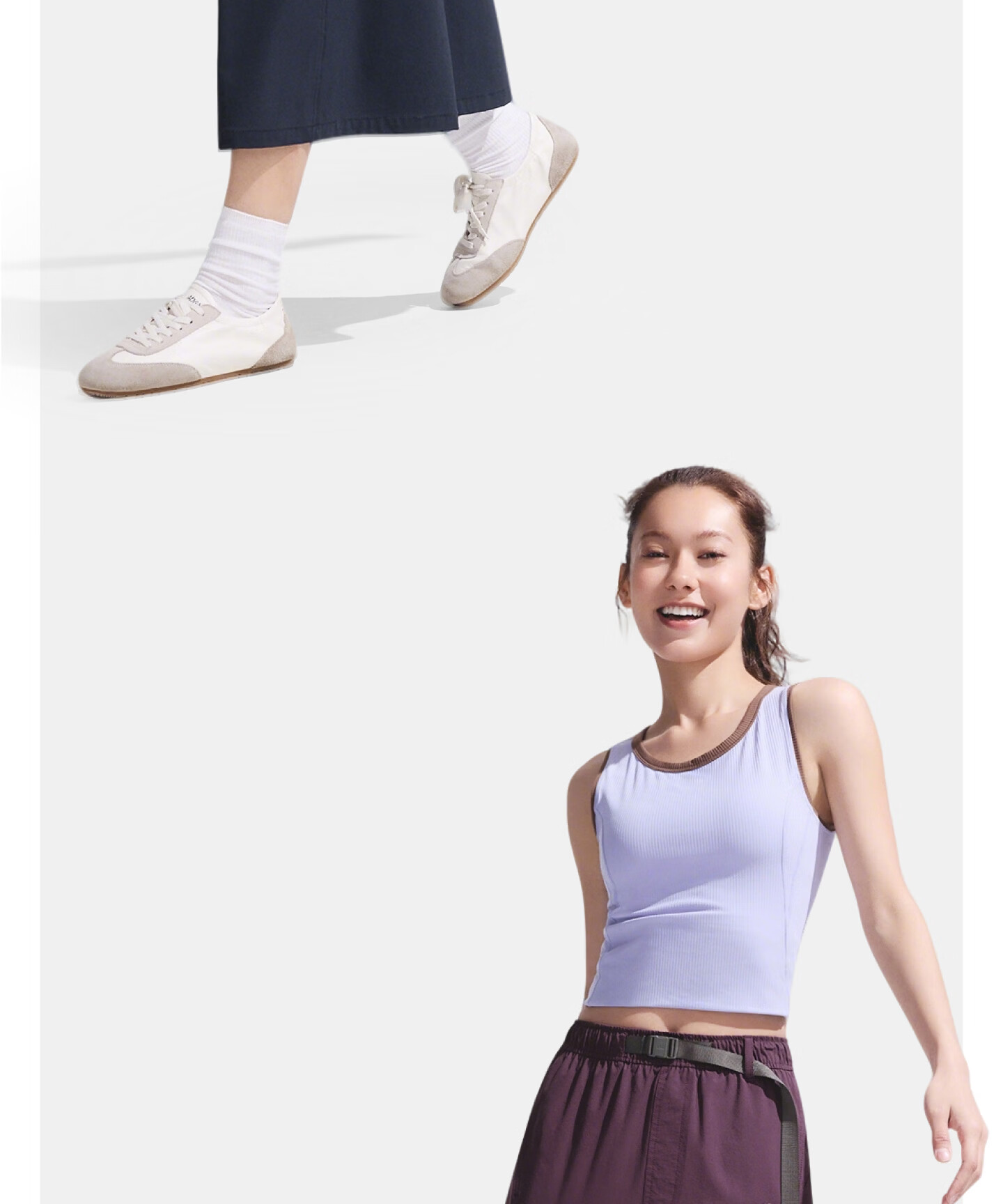 Beneunder Women's A-Line Pleated Mid-Length Skirt Sun Protection Water-Repellent Workwear Skirt 2025 Spring Autumn WR237 18