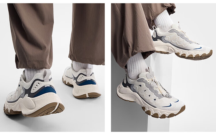 FILA Official Men's Mushroom Dad Shoes 2026 Summer New Casual Retro Sports Shoes 41