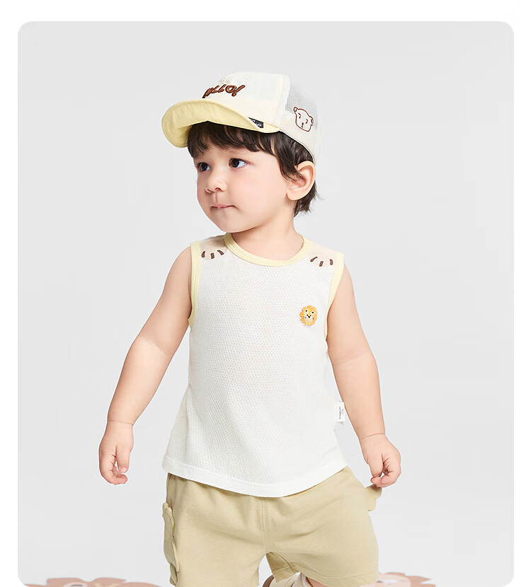 Balabala Baby Vest Infant Top 2026 Summer Breathable Comfortable Cute [Mall Same Style] 22
