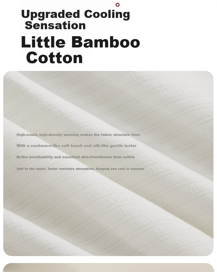 MUJI Small Bamboo Cotton Class A 20% Soybean Air Conditioning Quilt Summer Cooling Quilt Double 200*230cm 5